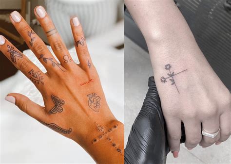 tatuajes para el puo de la mano|199 Tatuajes en las manos: Últimos diseños con su。